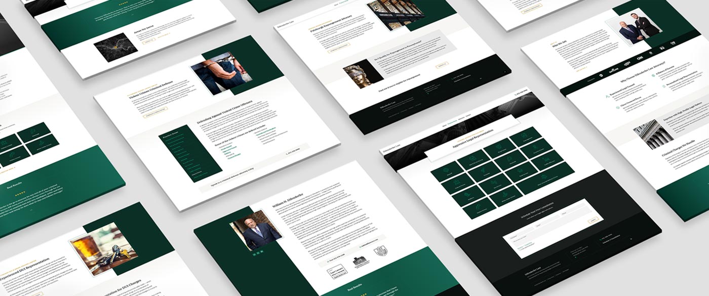 attorney web design