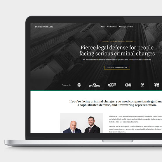 criminal defense attorney website